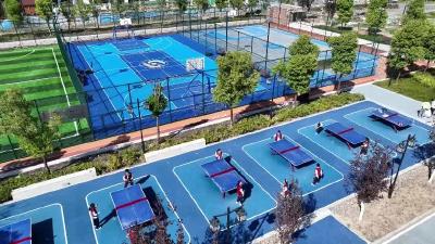 襄阳高新区桃园公园建成开放