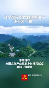 美丽襄景 | 襄阳一地入选全国文化产业赋能乡村振兴试点
