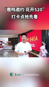 “鹿鸣邀约 花开520” 打卡点抢先看