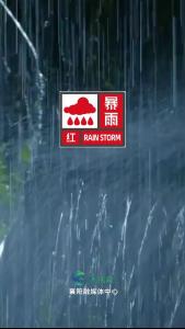 襄阳发布暴雨红色预警