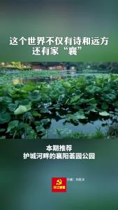 美丽襄景｜汉水畔，荟园倚古城