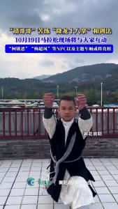 “靖哥哥”苦练“降龙十八掌”和剑法！带你沉浸式走进侠义襄阳！