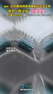 2026款东风奕派纳米01携新色登场