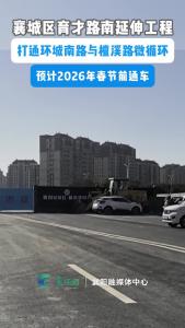 檀溪片区第三条微循环道路——育才路南延工程近期完工，春节前通车！