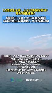 襄阳市十八届人大五次会议期间将实行民生实事项目人大代表票决制