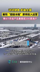 一键卖全国！襄阳“超级冰箱”即将投运