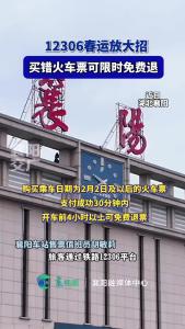 12306春运放大招！
