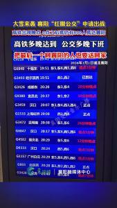 大雪来袭 襄阳“红眼公交”申请出战