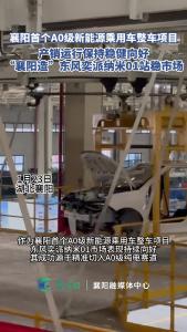 产销运行保持稳健向好“襄阳造”东风奕派纳米01站稳市场