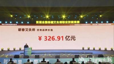 326.91亿元！蕲春艾灸师劳务品牌价值发布