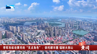 李军杰纵论黄冈的“支点角色”：依托都市圈 辐射大别山