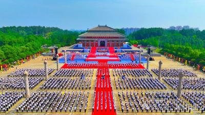 乙巳年拜谒炎帝神农大典隆重举行 铁凝巴特尔王忠林李殿勋张志军林中森等出席 孙伟主持