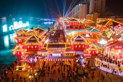 千年古郡变文旅顶流！十堰告诉你夜游项目的正确“卷”法～