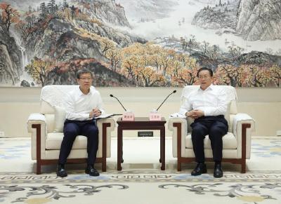 王忠林会见中国兵器工业集团董事长周治平 拓展合作广度深度 助力湖北整体提升产业竞争力