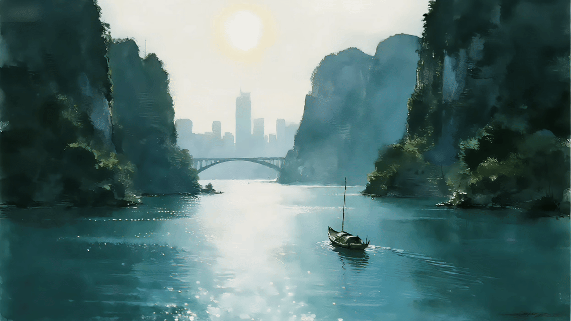 何以中国丨大江奔涌赋新韵，千年文脉奏华章