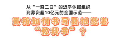 黄梅这项工作被中华慈善总会向全国推广