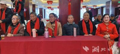 蕲春县精英艺术团载歌载舞庆元旦