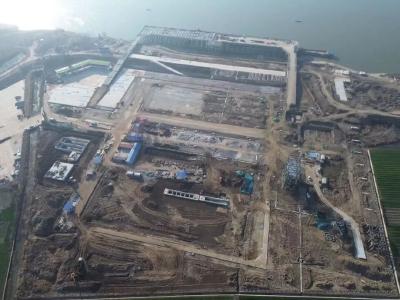 新春走基层丨黄州志豪项目塑造华中砂石供应链枢纽高地