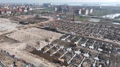 奋战一季度 勇夺开门红丨厂房5月1日前建成！武穴智能制造装备产业园项目稳步推进