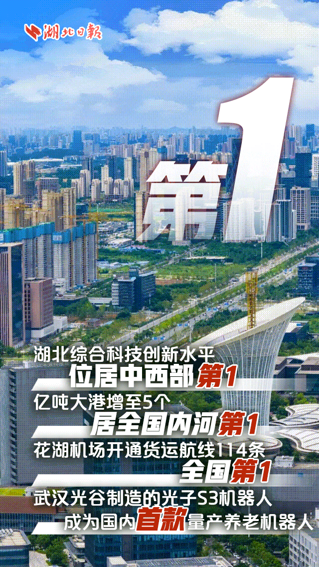 第1、第2、第3、第4、第5，湖北向世界宣布！