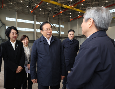 王忠林到花湖国际机场调研并召开现场办公会