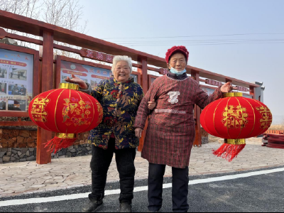 鹤舞槽门气象好 幸福生活共缔造
