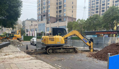 按下加速键 孝昌县16项重点市政工程全部复工