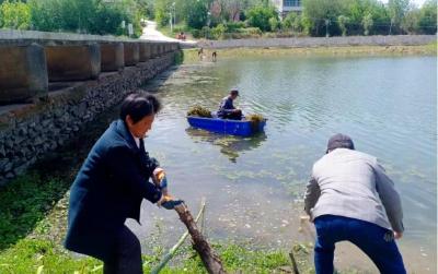 孝昌季店：以“河长制”促“河长治”  守护碧水长流