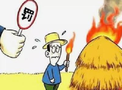 焚烧秸秆、垃圾可能犯法 @孝昌人 这封倡议书请查收