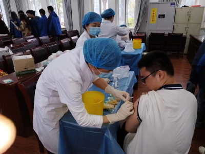 孝昌组织开展流感疫苗接种工作