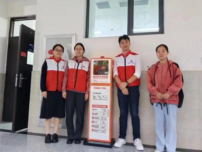 孝昌首批AED投放到位！关键时刻能救命