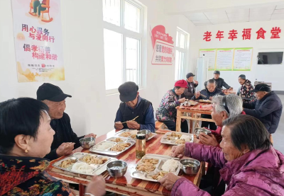 孝昌小河：老年幸福食堂 看得见的幸福“食”光