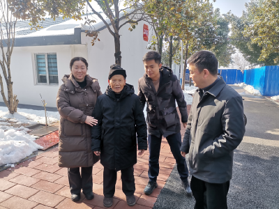 孝昌丰山：冬日暖民心 关爱困难群体