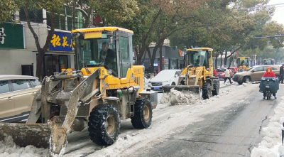 大雪、暴雪 孝感市低温雨雪冰冻灾害应急响应提升至三级