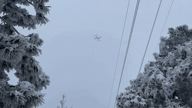 孝昌：顶风冒雪 特巡抢修保供电