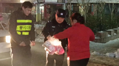 孝昌：元宵温情满王店 警民情深共团圆