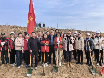 植树添新绿！孝昌县文旅局开展义务植树活动