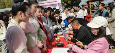 一季赏花 三季品桃 孝昌科技兴桃助农四季增收