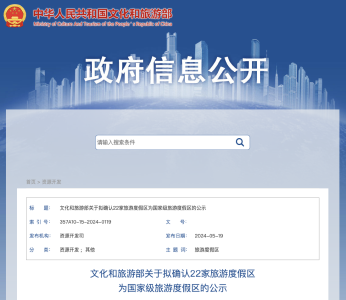 新一批国家级旅游度假区，来了！