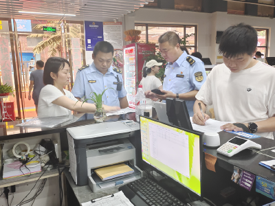 孝昌：开展执法检查 筑牢安全屏障