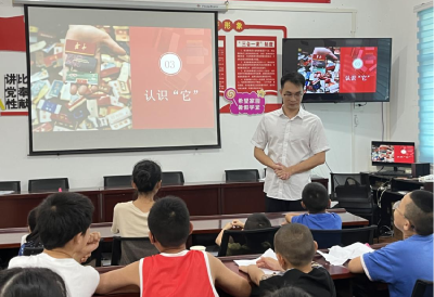 孝昌小悟：科普禁烟  绿色“童”行