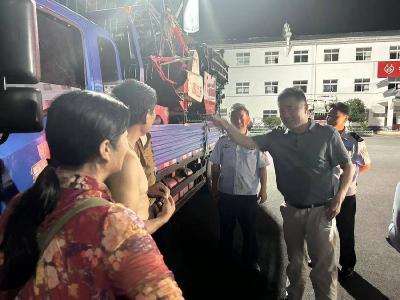 孝昌邹岗：加强夜巡力量 守护一方平安