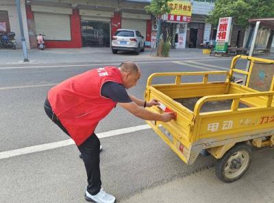 孝昌花西：持续开展道路交通安全隐患排查整治 筑牢安全防线