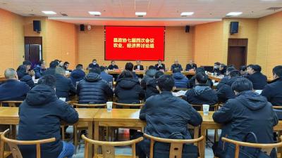 胡飞参加政协孝昌县七届四次会议农业、经济界讨论组分组讨论
