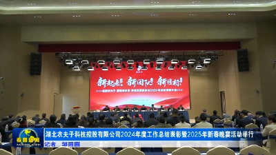 湖北农夫子科技控股有限公司2024年度工作总结表扬暨2025年新春晚宴活动举行