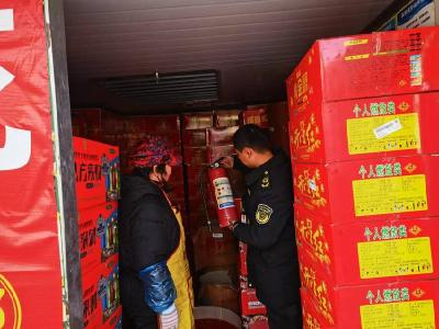 孝昌花园：强化烟花爆竹管控  筑牢春节安全防线