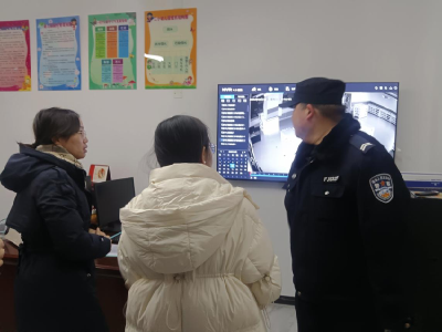 孝昌花园：拧紧“安全阀” 护航开学季