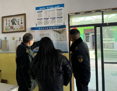 孝昌陡山：开展安全检查守护校园平安