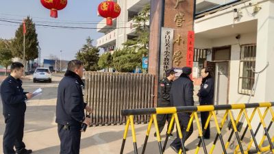 孝昌邹岗：全力护航“开学季” 筑牢安全“防护墙”