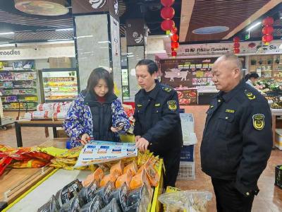 孝昌小河：“你点我检”进市场 食品安全共守护  